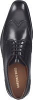 Fashionable GORDON & BROS business shoes, lace-up shoes for men 624697 BLACK Black
