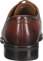 Zapatos de negocios GORDON & BROS cómodos, zapatos con cordones para hombre, 624696 TAN Rojo
