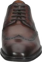 Zapatos de negocios GORDON & BROS de alta calidad, zapatos con cordones para hombre, 624697 Marrón