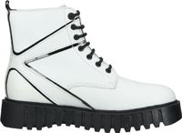 Vielseitige Kickers Stiefelette Schnürschuhe für Damen 910621-50 3 Weiß