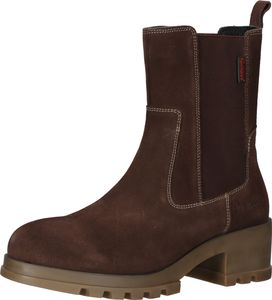 Elegante Kickers Stiefelette Schlupfschuhe für Damen 911550-50 9 Braun