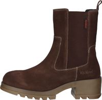 Elegante Kickers Stiefelette Schlupfschuhe für Damen 911550-50 9 Braun