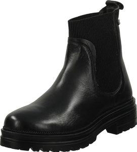 Stivaletti LAZAMANI di alta qualità, scarpe slip-on da donna, 85611 nero
