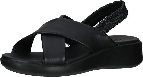 Eleganti sandali Legero, scarpe slip-on da donna, 2-000261, 100, nero