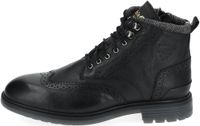 Bottines Pantofola d'Oro tendance, chaussures à lacets pour hommes 10233052.11A Noir