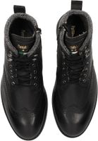 Bottines Pantofola d'Oro tendance, chaussures à lacets pour hommes 10233052.11A Noir
