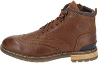 Bottines Pantofola d'Oro polyvalentes, chaussures à lacets pour hommes 10233052.JCU Marron