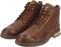 Bottines Pantofola d'Oro polyvalentes, chaussures à lacets pour hommes 10233052.JCU Marron