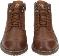 Bottines Pantofola d'Oro polyvalentes, chaussures à lacets pour hommes 10233052.JCU Marron