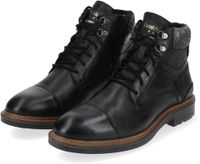 Bottines Pantofola d'Oro Sporty, chaussures à lacets pour homme 10233056.25Y Noir