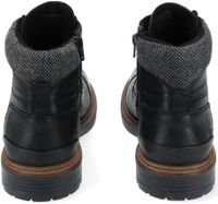 Bottines Pantofola d'Oro Sporty, chaussures à lacets pour homme 10233056.25Y Noir