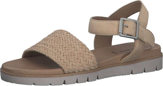 Comfortable s.Oliver sandals for women 5-5-28121-20 490 Beige