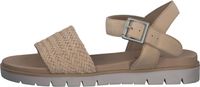 Comfortable s.Oliver sandals for women 5-5-28121-20 490 Beige