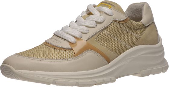 Fashionable Salamander women's sneakers, lace-up shoes, size 32-28303-27, beige