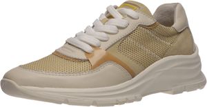 Fashionable Salamander women's sneakers, lace-up shoes, size 32-28303-27, beige