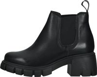 Hochwertige igi&co Stiefelette Schlupfschuhe für Damen 26857 00 Schwarz
