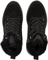 Stivaletti alla moda igi&co, scarpe stringate da donna, 46548 00, nero