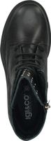 Botines versátiles igi&co, zapatos con cordones para mujer, 46860 00, negro