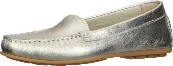 Fashionable IMAC moccasin slip-on shoes for women 355010 11162-013 Bronze