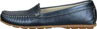Comfortable IMAC moccasin slip-on shoes for women 355010 1260-009 Blue