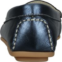 Comfortable IMAC moccasin slip-on shoes for women 355010 1260-009 Blue