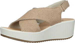 Elegant IMAC sandals for women 357570 30346-013 Beige