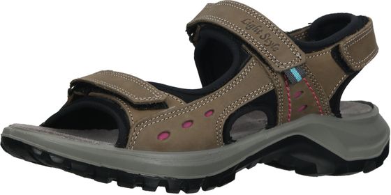 Fashionable IMAC sandals, women's sandals 358761 3026/013, brown