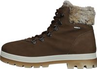 Versatile IMAC ankle boots, lace-up shoes for women, 258858 30176-017, brown