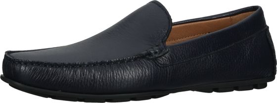 Comfortable IMAC moccasin slip-on shoes for men 351140 1546-009 Blue