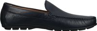Comfortable IMAC moccasin slip-on shoes for men 351140 1546-009 Blue