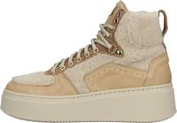 Comfortable SCAPA women's sneakers, lace-up shoes 21/MARA15 120 Beige