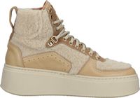 Comfortable SCAPA women's sneakers, lace-up shoes 21/MARA15 120 Beige