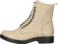 Botines Venturini Milano de moda, zapatos con cordones para mujer, 1101072, talla 46, beige