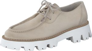 Elegante paul green Halbschuhe Schnürschuhe für Damen 2979-083 Beige