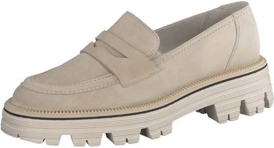 Komfortable paul green Slipper Schlupfschuhe für Damen 1089-043 Braun