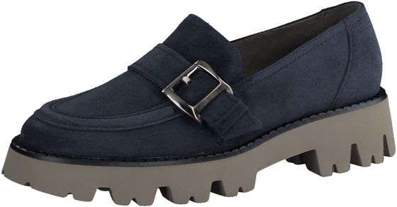 Versatile Paul Green women's slip-on shoes 1050-004 Blue
