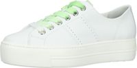Elegant Paul Green women's sneakers, lace-up shoes 5247-023, white