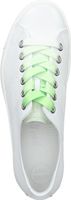 Elegant Paul Green women's sneakers, lace-up shoes 5247-023, white