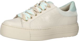 Fashionable Paul Green women's lace-up sneakers 5257-013 Beige