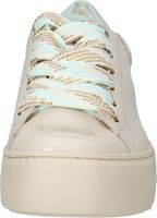 Fashionable Paul Green women's lace-up sneakers 5257-013 Beige