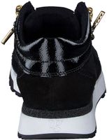 Comfortable Paul Green women's lace-up sneakers 5200-024 Black