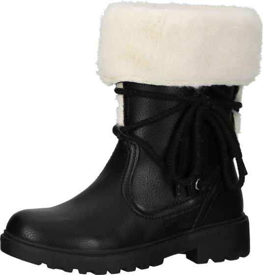 Bottes GEOX de haute qualité pour filles J367ZA 000BU C9999 Noir