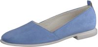 Elegante paul green Ballerinas Schlupfschuhe für Damen 1009-013 Blau