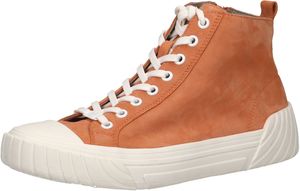 Trendy CAPRICE women's sneakers, lace-up shoes, 9-9-25250-20 664, orange