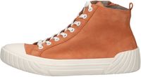 Trendy CAPRICE women's sneakers, lace-up shoes, 9-9-25250-20 664, orange