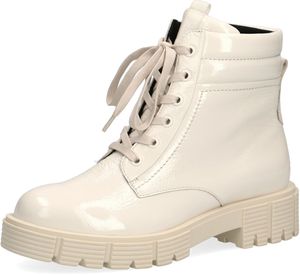 Elegant CAPRICE ankle boots, lace-up shoes for women, 9-9-25252-29, size 116, white