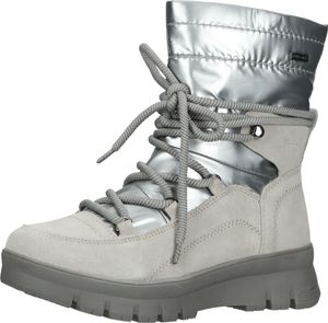 Elegant Tamaris ankle boots, lace-up shoes for women, 8-8-86413-29, 204 Grey