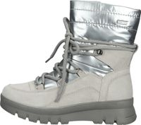 Elegant Tamaris ankle boots, lace-up shoes for women, 8-8-86413-29, 204 Grey