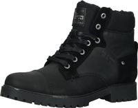 High-quality BULLBOXER ankle boots, lace-up shoes for boys ALL518E6LA BKBKK Black