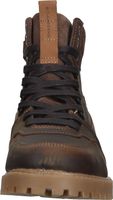 Trendy BULLBOXER ankle boots, lace-up shoes for boys ALL527E6L COGNK Brown